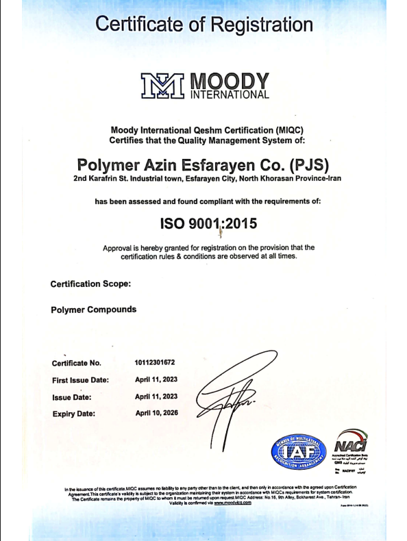 Moody certificates